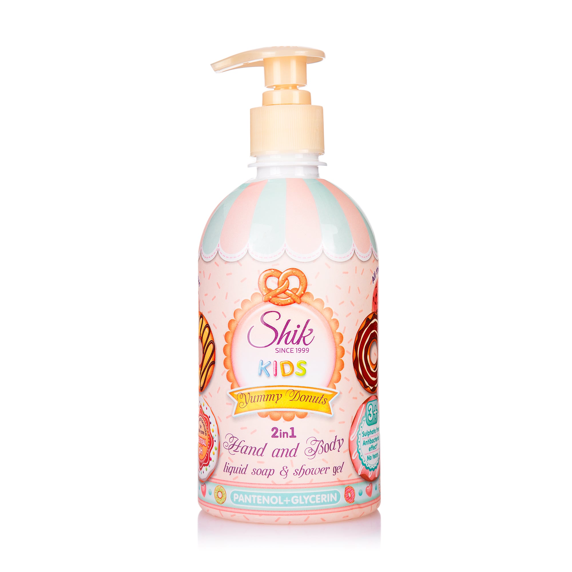 Дитяче рідке мило Shik Kids Yummy Donuts, 500 мл